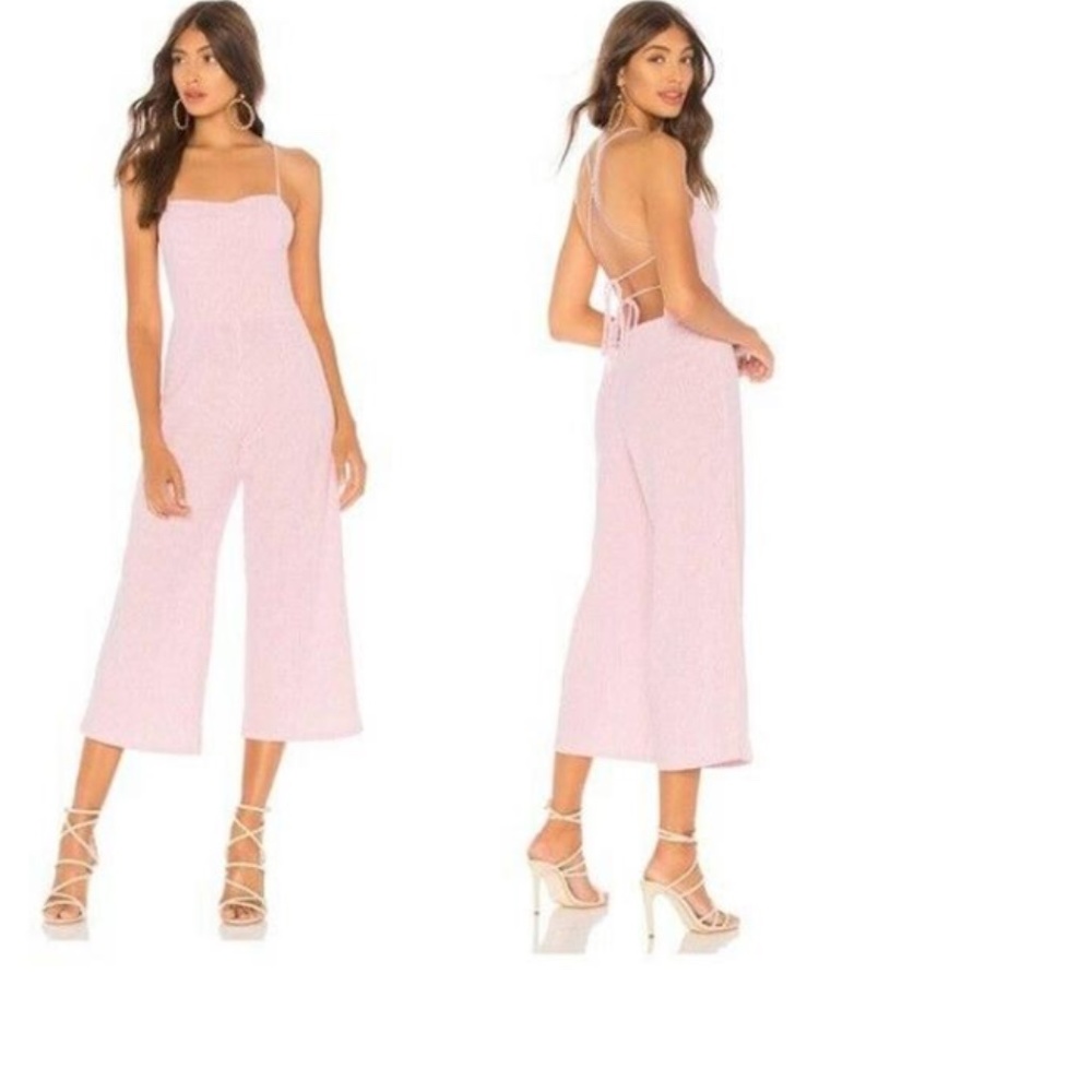 Blue Life Red Seaside Jumpsuit